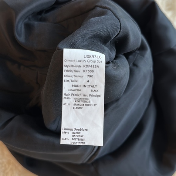 MICHAEL KORS COLLECTION - Size 4 - Little black dress - Picture 5 of 5